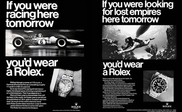 Rolex Werbung