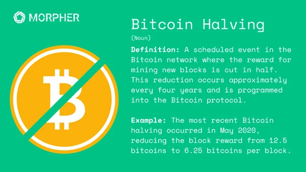 Définition du halving de Bitcoin