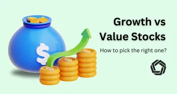 Growth vs Value Stock Guide with examples on how to pick a stock and historical performance comparison