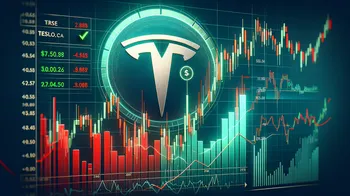 Weekly Tesla Stock Candlestick Analysis