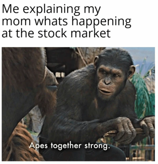 meme stock meme apes together strong