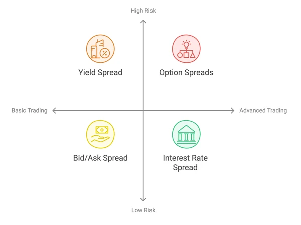 Tipos de spreads en finanzas