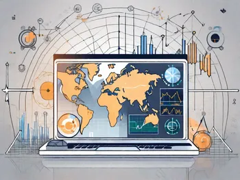 A digital trading platform on a computer screen