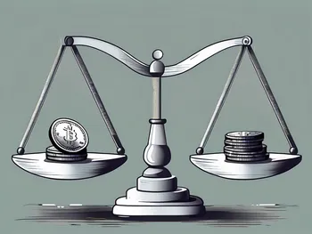 Un par de balanzas equilibrando monedas de diferentes divisas