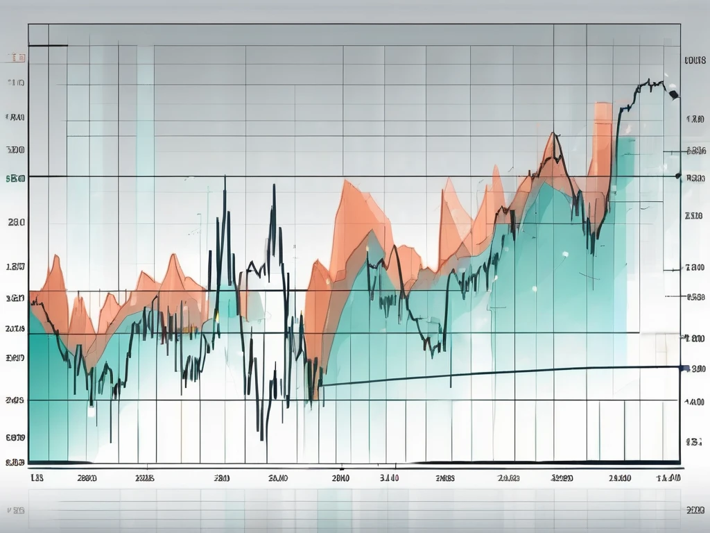 Un gráfico dinámico del mercado de valores con el indicador Trix mostrado prominentemente