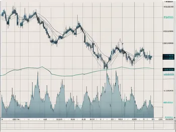 Several complex forex graphs with various patterns and indicators