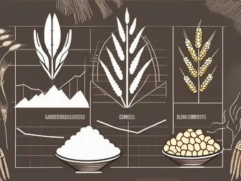 Various agricultural commodities like wheat