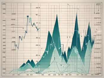 El patrón Gartley en un gráfico financiero