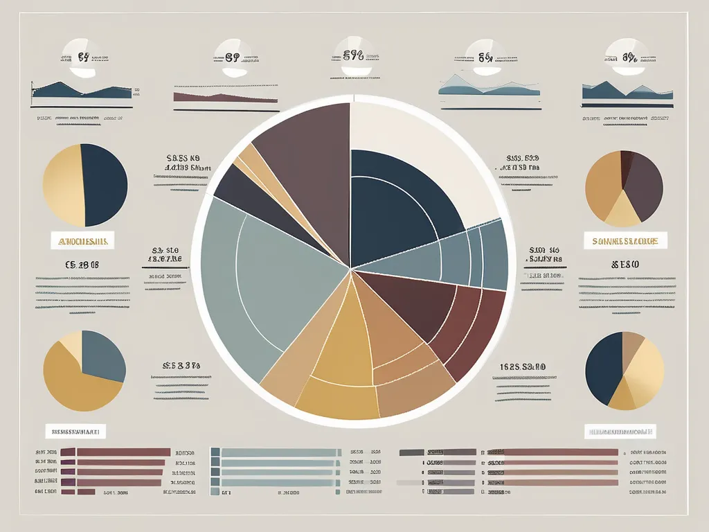 Différents types d'actifs tels que des actions