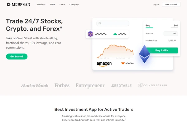 Plataforma de Trading de Morpher