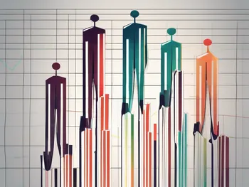Three distinct candlestick figures on a stock market graph
