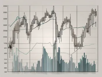 Three sequential candlestick charts