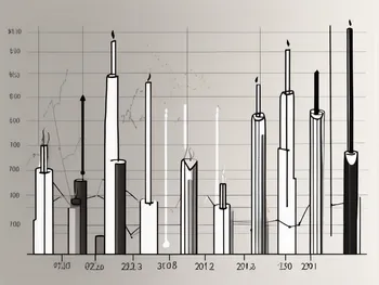 Two candlestick charts side by side