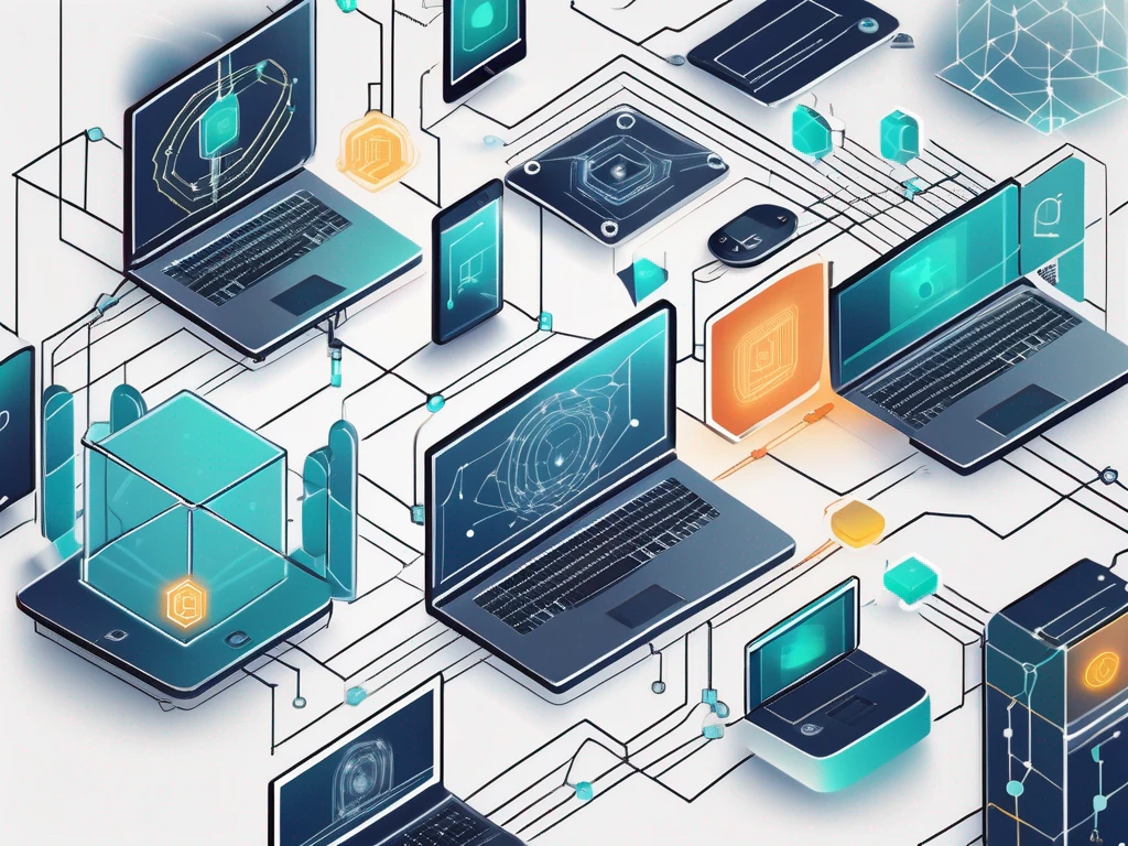 A network of interconnected digital devices