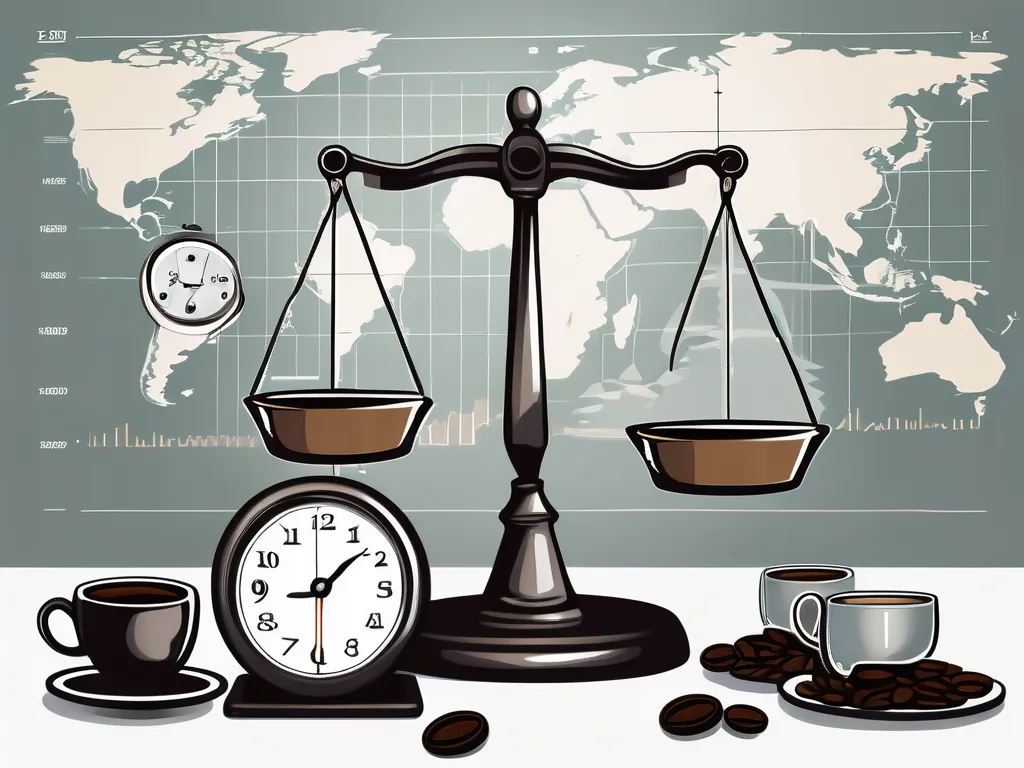 A symbolic representation of a forex market with various currency symbols on a digital trading screen