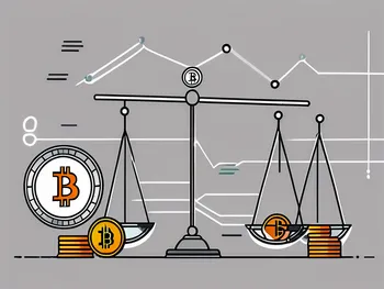 A digital interface displaying various cryptocurrency symbols