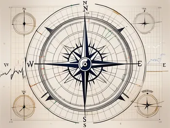 Ein Aktienchart mit signifikanten Lücken zwischen den Werten