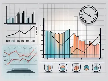 Varios indicadores económicos como gráficos