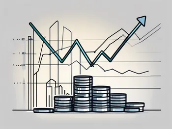 A fluctuating line graph representing the futures price above the expected future spot price