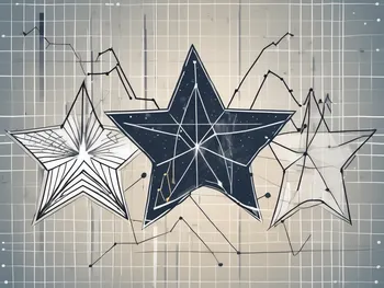 Three stars aligned in a unique pattern