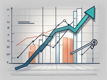 A series of fluctuating graphs and charts