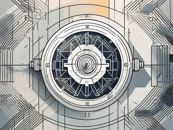 Un coffre-fort sécurisé verrouillé par un motif géométrique complexe