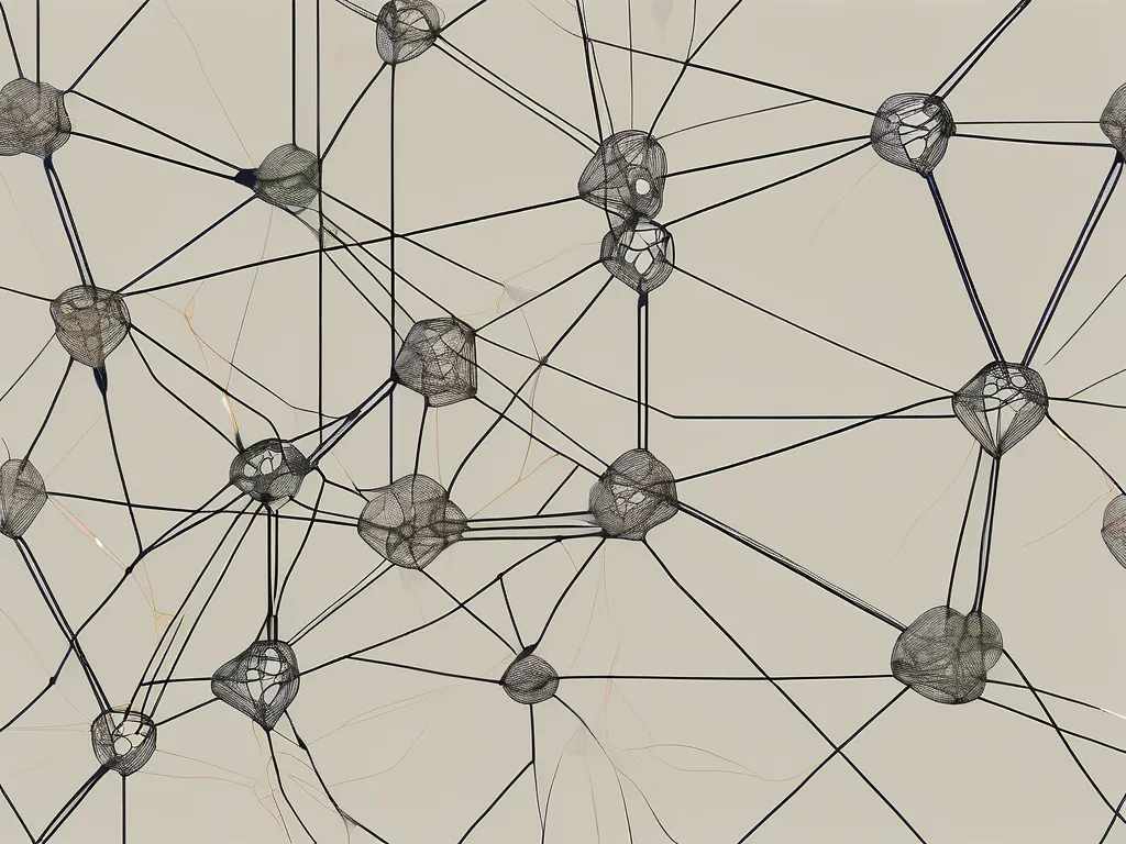 A network of interconnected nodes