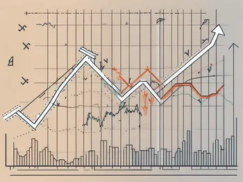 Un graphique en spirale ascendante et descendante représentant les rendements d'investissement