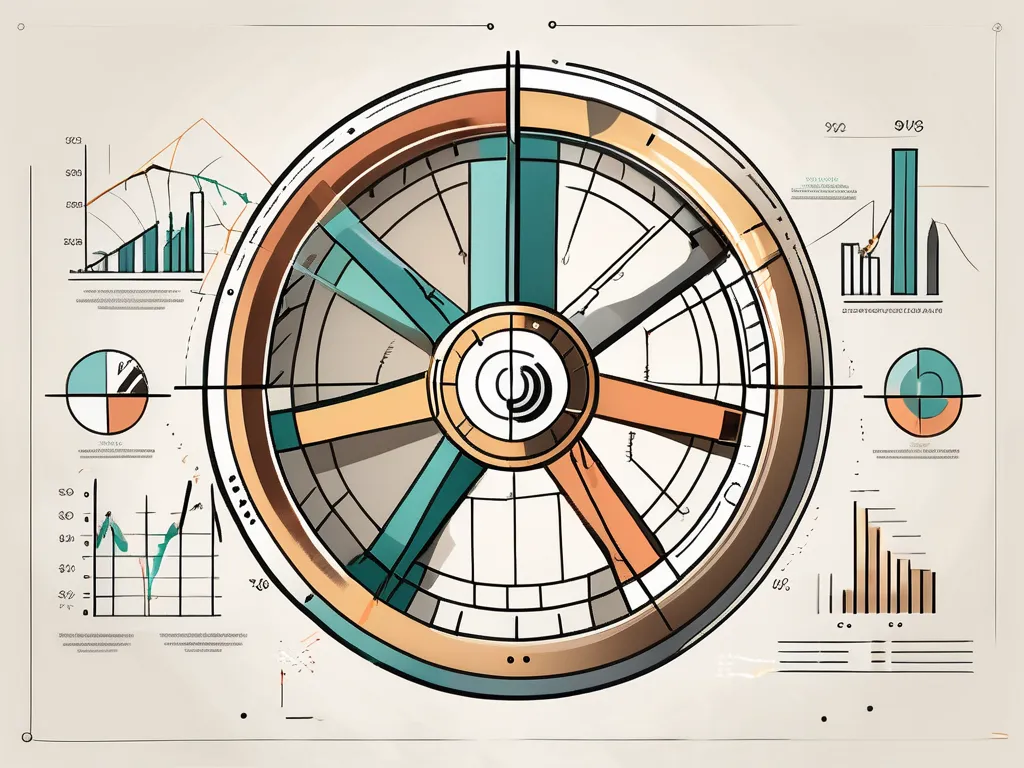 Une roue divisée en segments