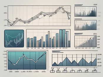 Différents indicateurs du marché boursier tels que des graphiques