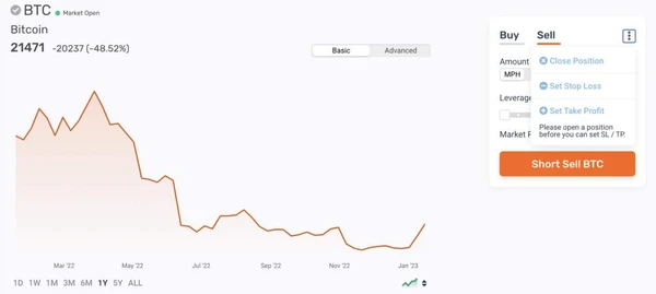 Setting up stop-loss