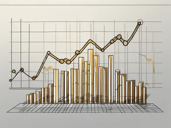 A fluctuating graph line that represents the commodity channel index with various commodities like oil barrels