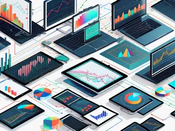 Una variedad de dispositivos electrónicos modernos como tabletas