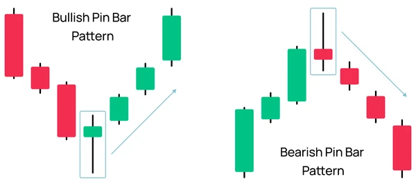 Modèles de Barre Pin Haussier et Baissier