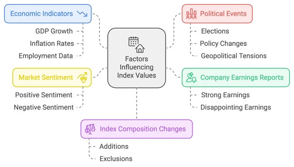 Facteurs influençant les valeurs des indices