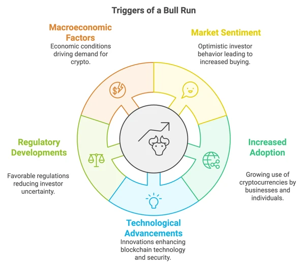 What triggers a bull run? 5 factors that triggers a crypto bull run