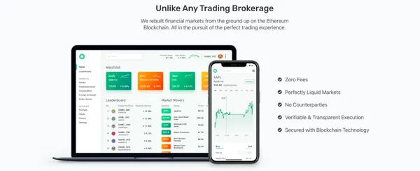 Morpher Trading im Gegensatz zu jedem anderen Handelsbroker.