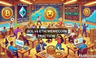 News Article Image ‘In the Solana ecosystem, memecoins reign’: WIF, BONK outshine ETH memes