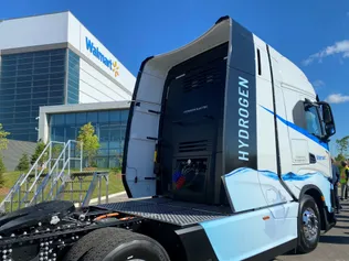 News Article Image Walmart Canada deploys first Nikola hydrogen fuel-cell-electric truck