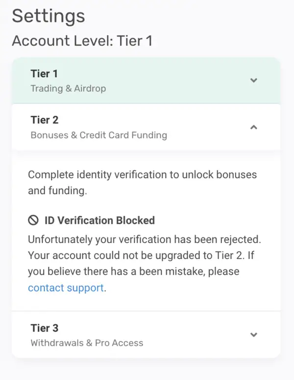 Account Tiers on Morpher