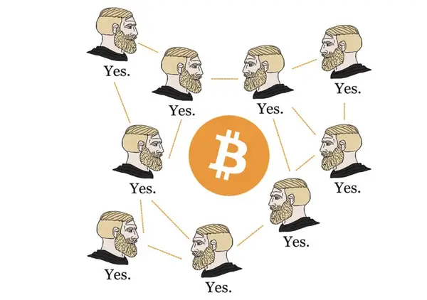 Acuerdo de participantes en la transacción de bitcoin