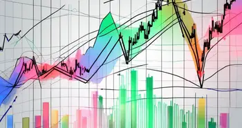 Varios tipos diferentes de indicadores de forex como líneas de tendencia