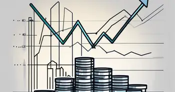 Un gráfico de líneas fluctuantes que representa el precio de futuros por encima del precio al contado futuro esperado