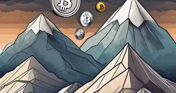 Various cryptocurrencies like bitcoin