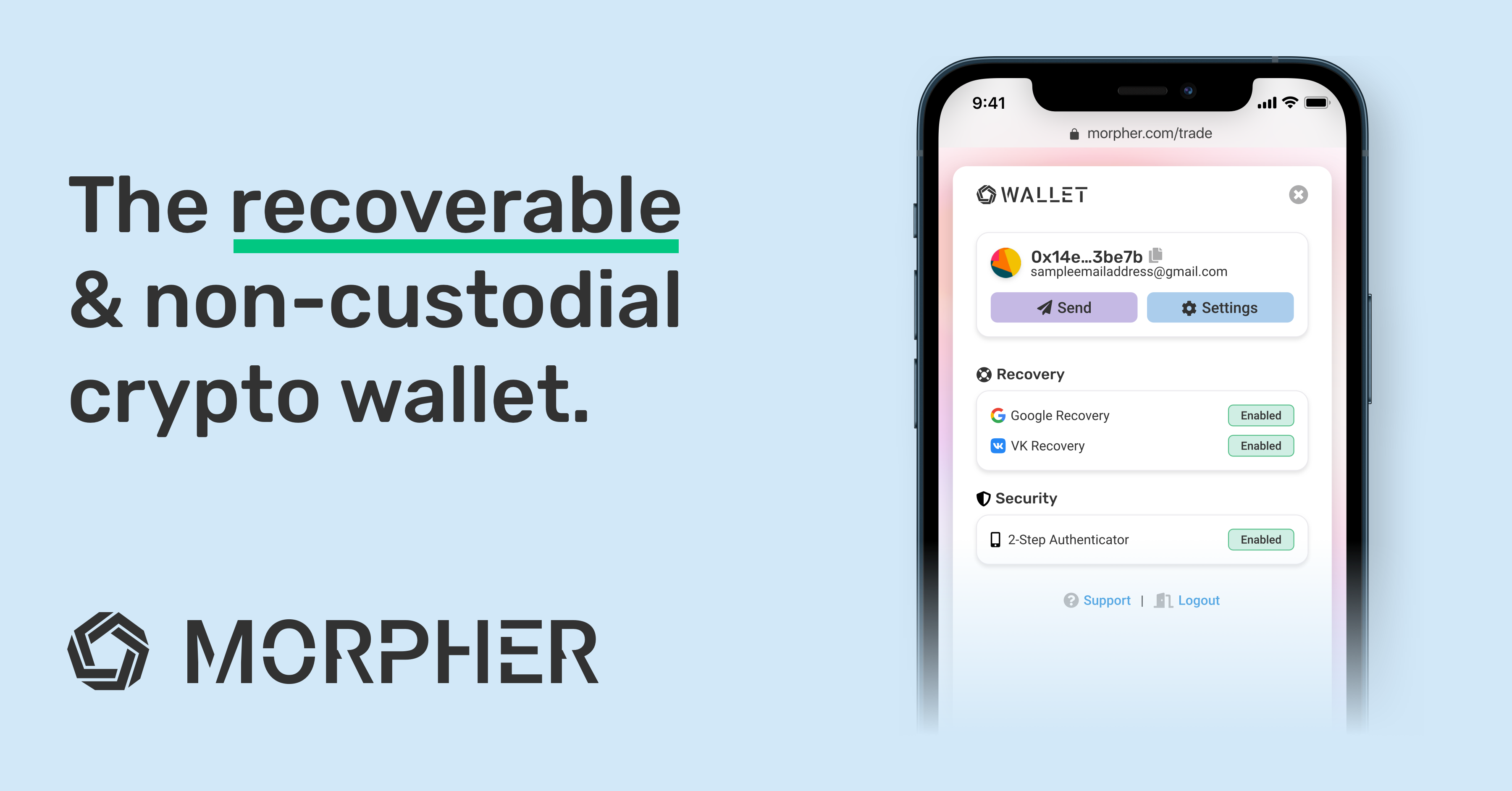 recoverable crypto wallet